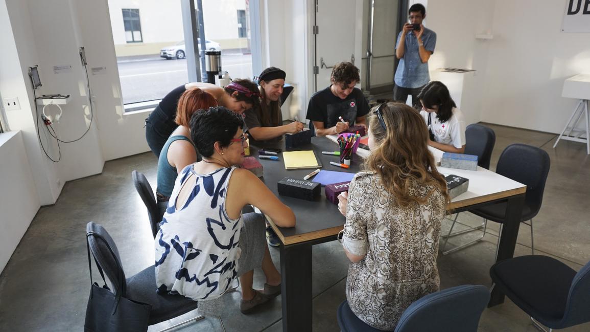 In collaboration with Kim Zumpfe, photo by Michael Ano